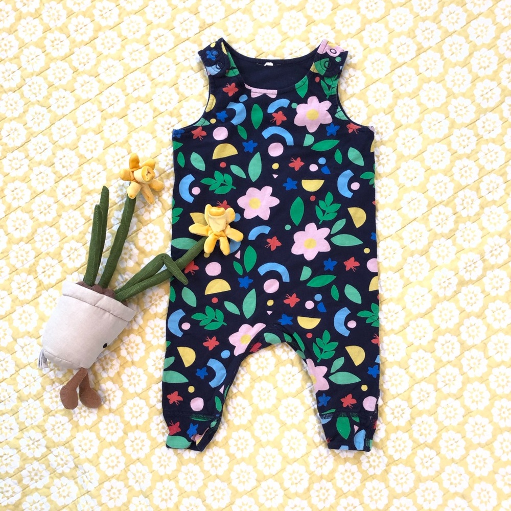 Hanna Andersson Baby Reversible Romper